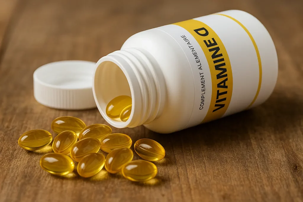 Supplément de vitamine D pour les plus de 60 ans