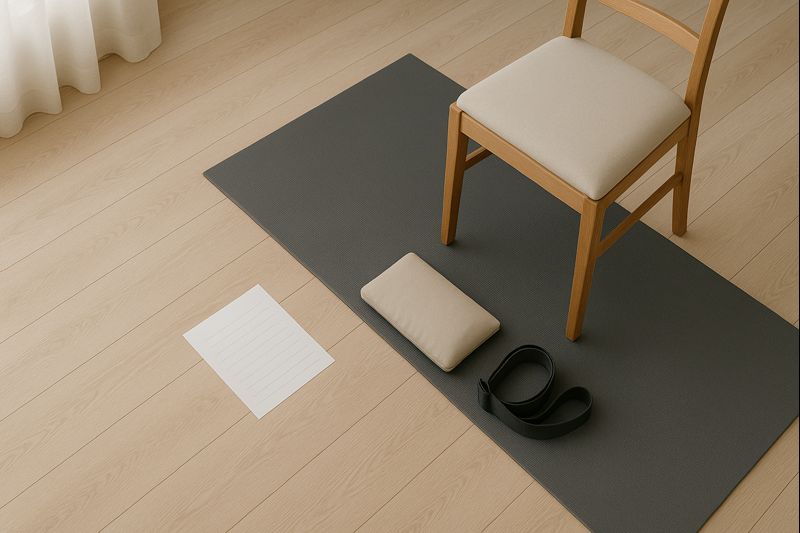 Routine d’étirements seniors de 10 minutes à faire à la maison